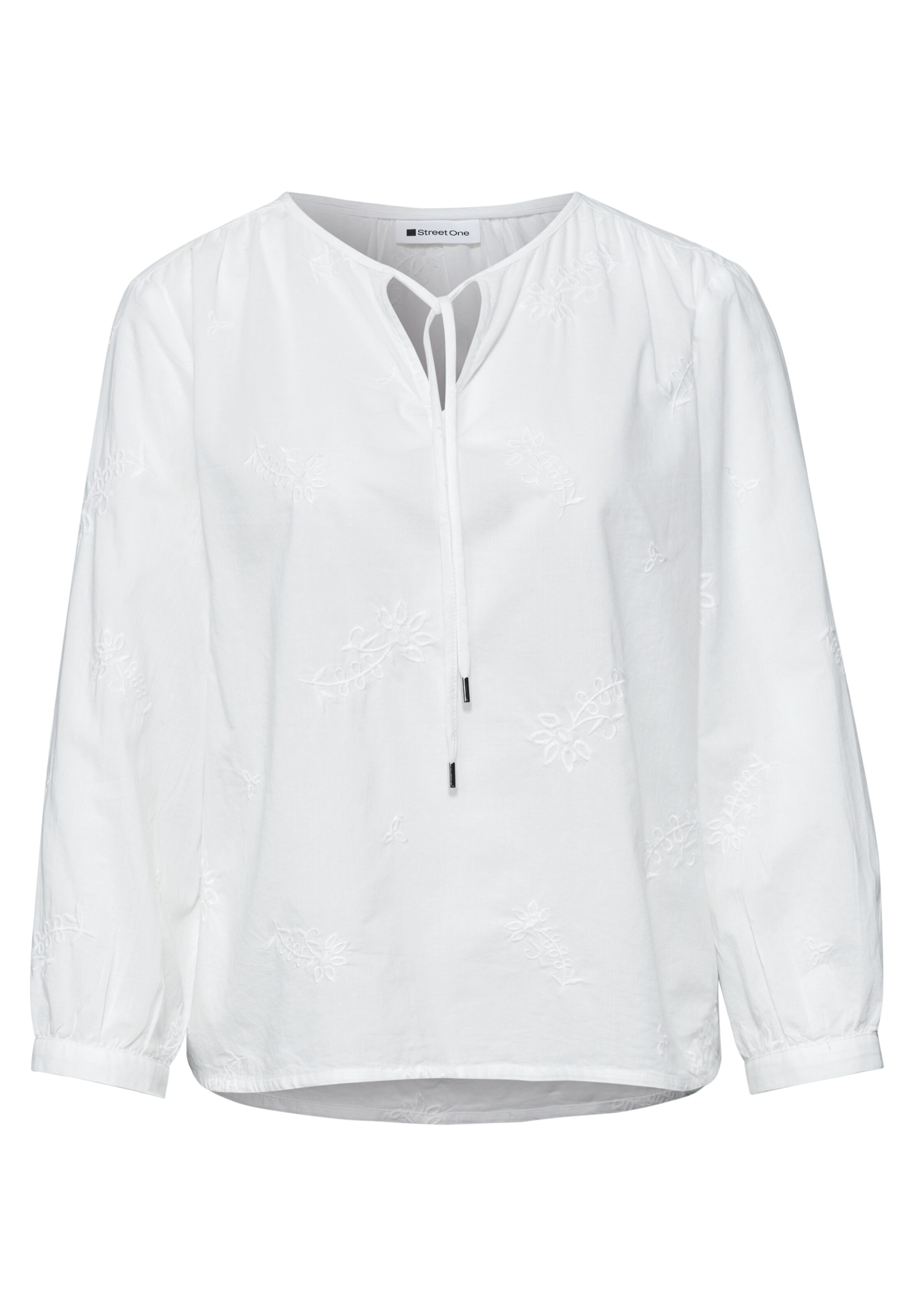 STREET ONE Bluse in Weiß: Vorderseite