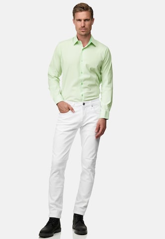 Rusty Neal Slim fit Button Up Shirt in Green
