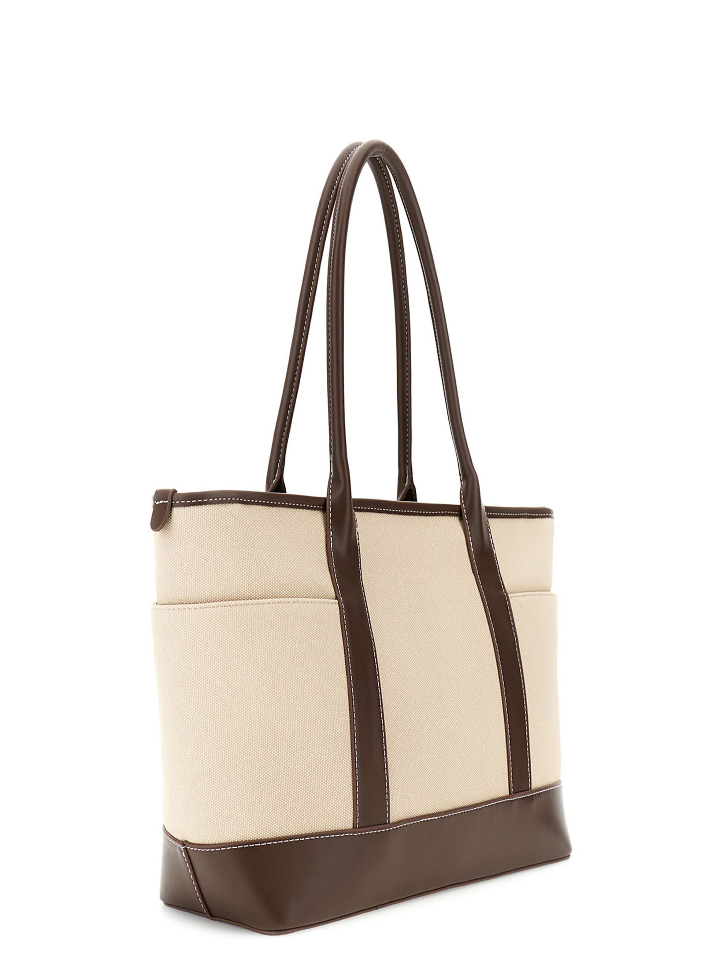 Borsa a sacco di CAFè NOIR in beige