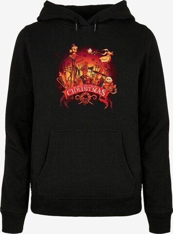 ABSOLUTE CULT Sweatshirt 'The Nightmare Before Christmas - Scary Christmas' in Black: front
