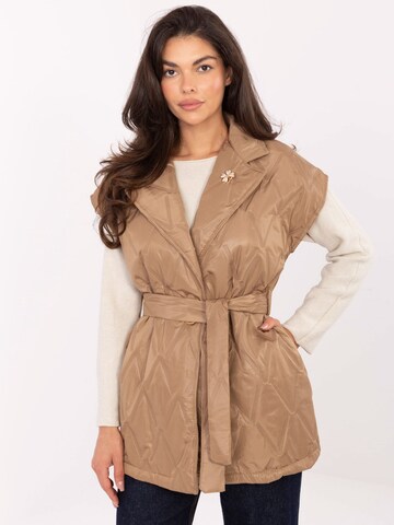 Madnezz House Vest i beige: forside