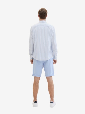 TOM TAILORregular Chino hlače - plava boja