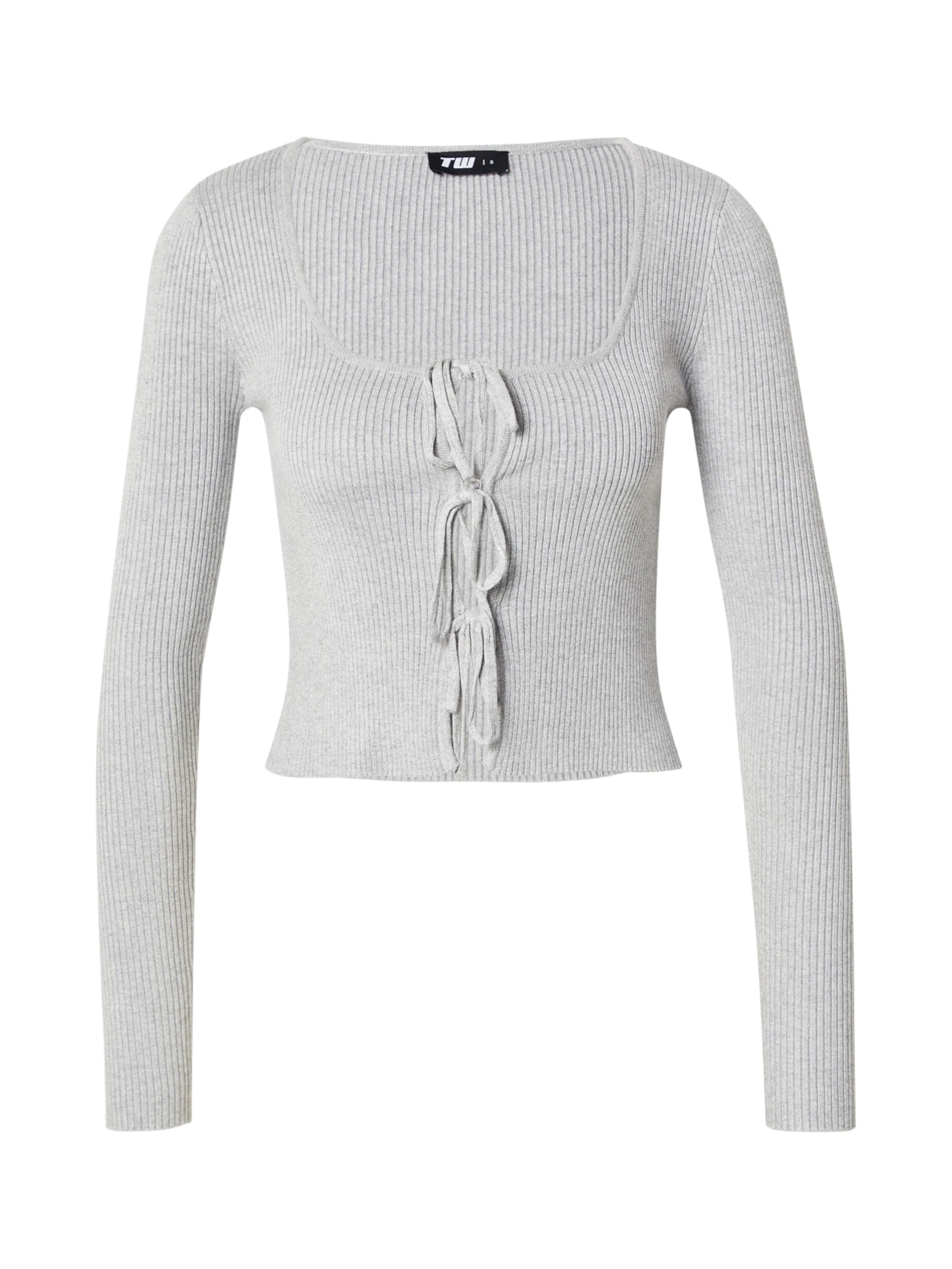 Tally Weijl Kardigan – šedá: přední strana