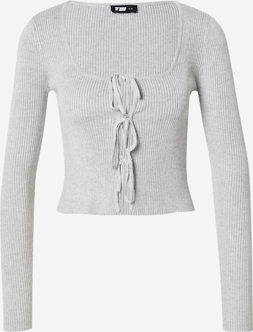 Tally Weijl Neuletakki värissä harmaa: etupuoli