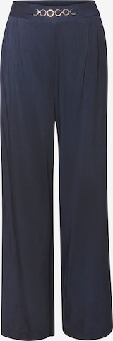 regular Pantaloni con pieghe di VIVANCE in blu: frontale