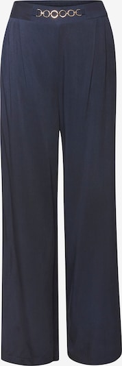 VIVANCE by LASCANA Bundfaltenhose in 38 in navy, Produktansicht