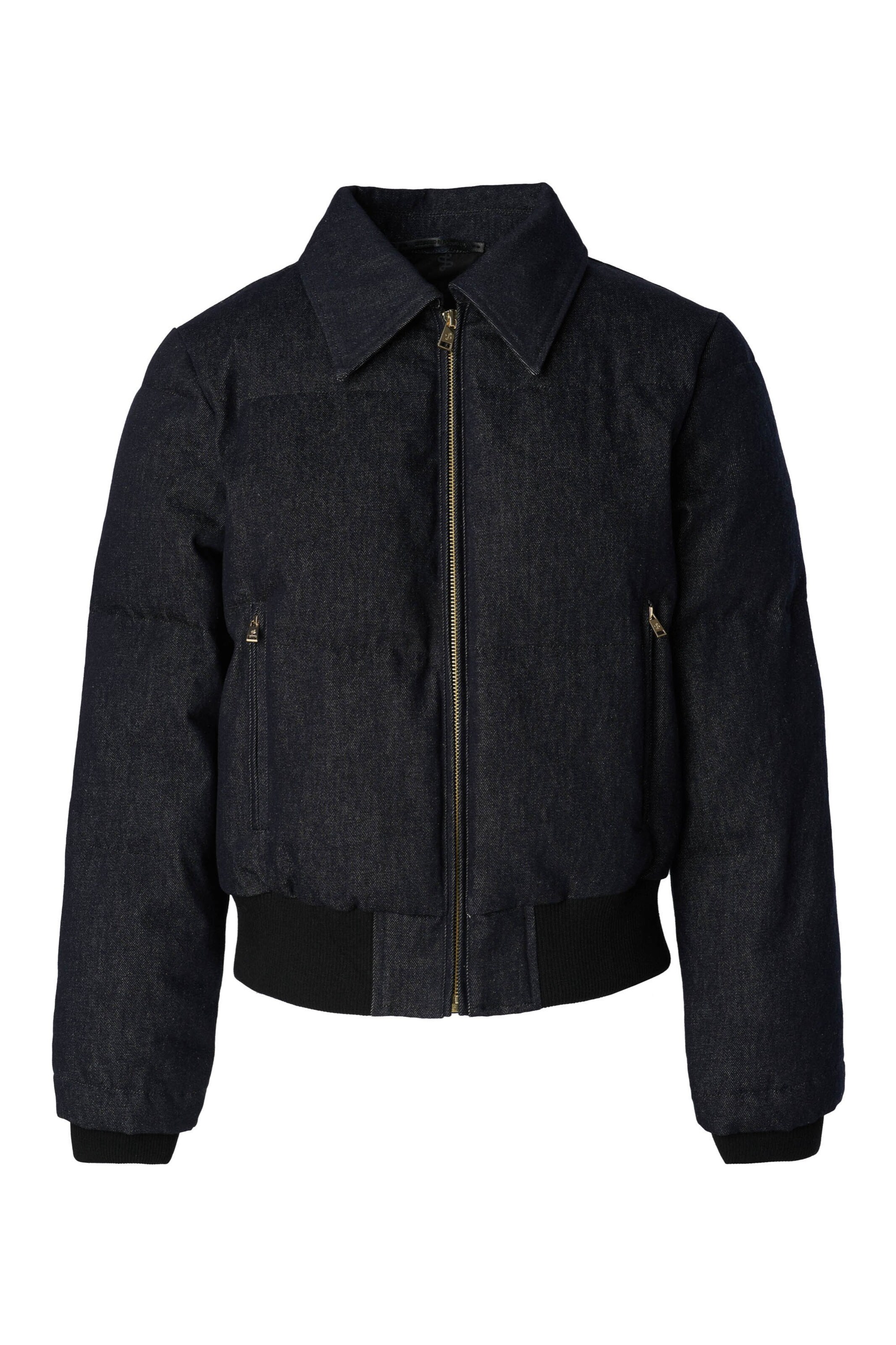 Salsa Jeans Winterjas in Blauw: voorkant