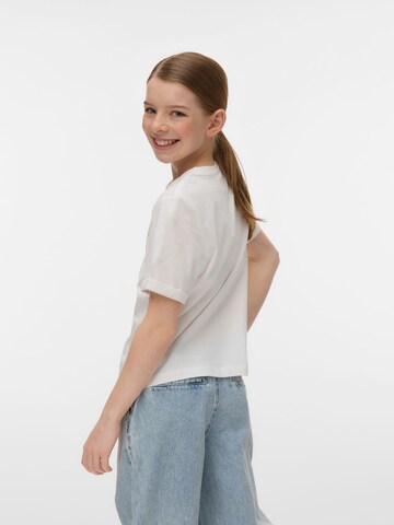 Vero Moda Girl Shirt 'VMIkami' in White
