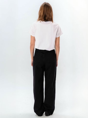 Regular Jean ' Wide ' TEESHOPPEN en noir