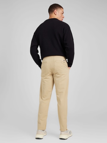Springfield Normální Chino kalhoty – béžová