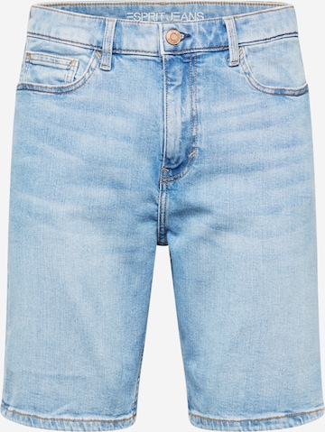 ESPRIT Regular Jeans in Blauw: voorkant