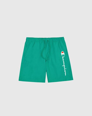 Champion Authentic Athletic Apparel Badeshorts in Grün: Vorderseite