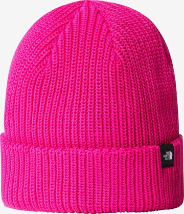 Bonnet THE NORTH FACE en rose : devant