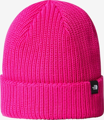 THE NORTH FACE Beanie in Pink: front