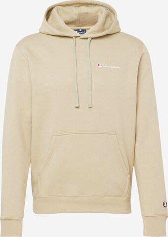 Champion Authentic Athletic Apparel Sweatshirt in Beige: front