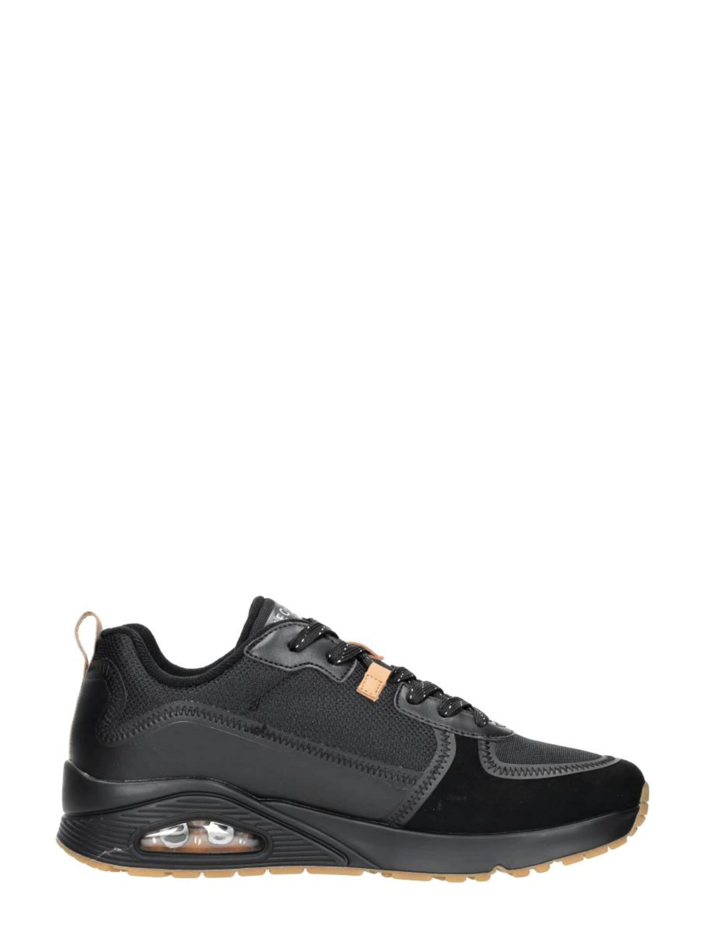SKECHERS Sneakers laag 'Uno - Layover' in Zwart