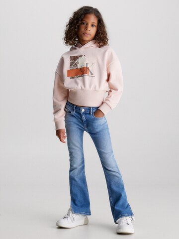 Sweat-shirt Calvin Klein Jeans en rose