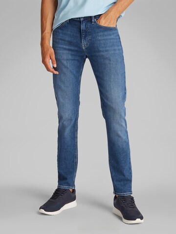Calvin Klein Jeans Скинни Джинсы в Синий: спереди