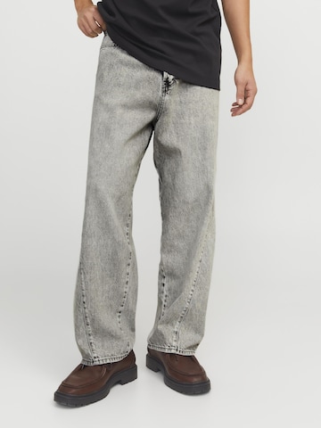 JACK & JONES Baggy Jeans 'JJIron JJMason' i grå: forside