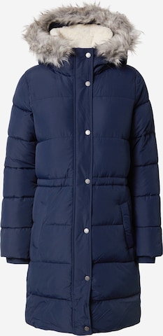 HOLLISTER Winterparka in Blauw: voorkant