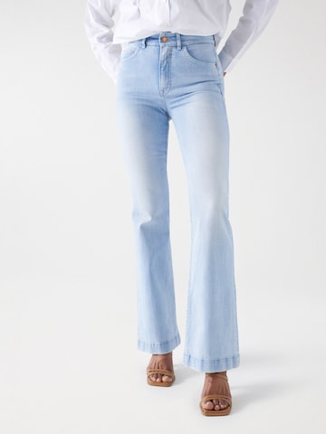 Salsa Jeans Flared Jeans in Blauw: voorkant