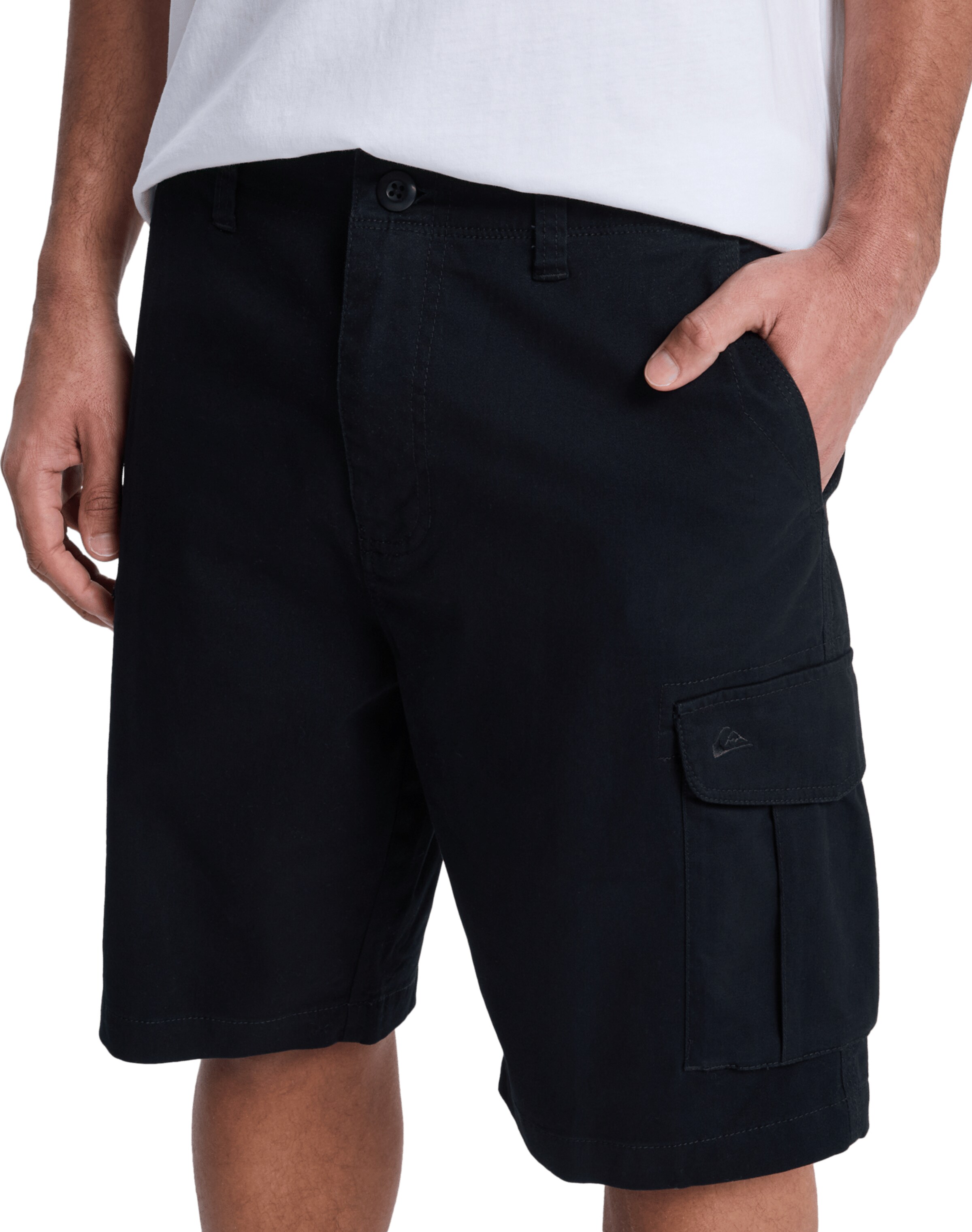 QUIKSILVER Regular Cargo Pants in Black