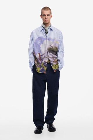 Desigual Regular fit Srajca | modra barva