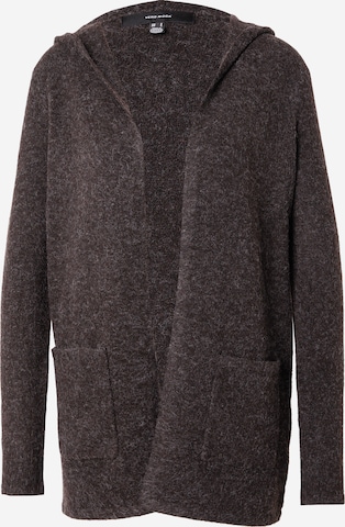 Cardigan 'VMDOFFY' VERO MODA en marron : devant