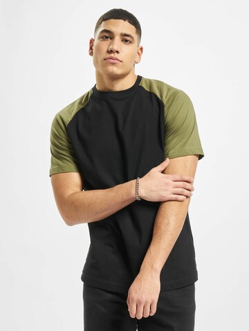 DEF - Camiseta 'Roy' en negro: frente