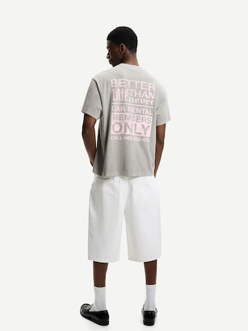 Bershka Shirt in Grijs