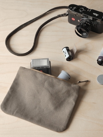 The Organic Company Document Bag 'Large Purse' in Grey