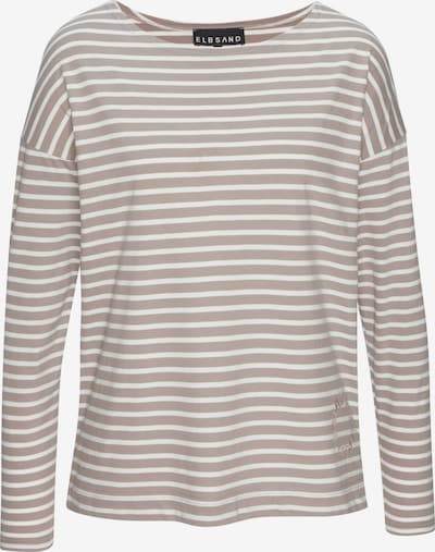 Marškinėliai iš Elbsand, spalva – kremo / balta, Prekių apžvalga