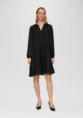 s.Oliver BLACK LABEL Dress in Black: front