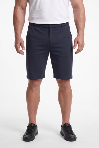 Men Plus Regular Pants in Blue