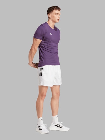 ADIDAS PERFORMANCE Функционална тениска 'Adizero Essentials' в лилав