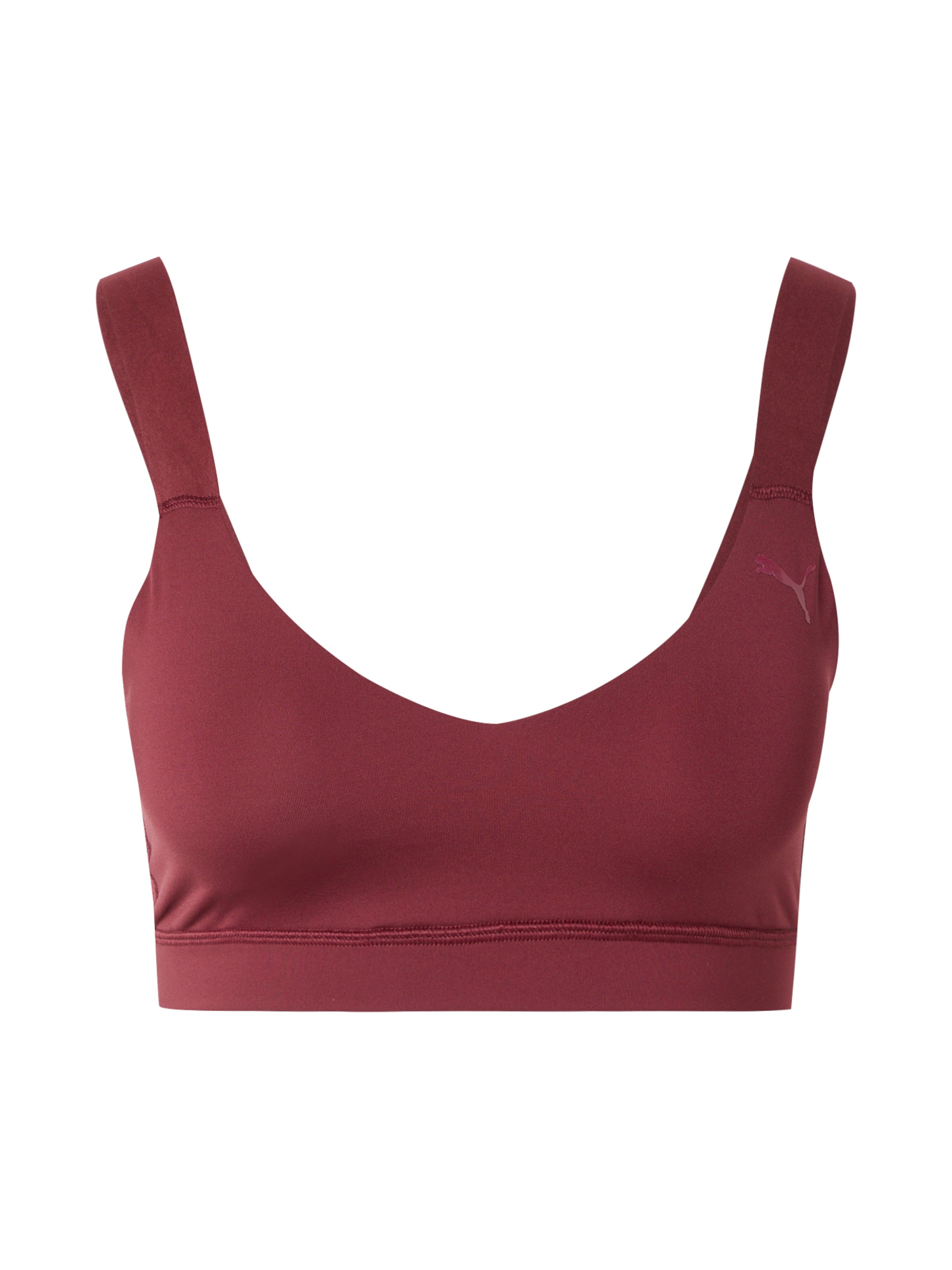 PUMA Μπουστάκι Αθλητικό σουτιέν 'PWRSHAPE' σε κόκκινο: μπροστά
