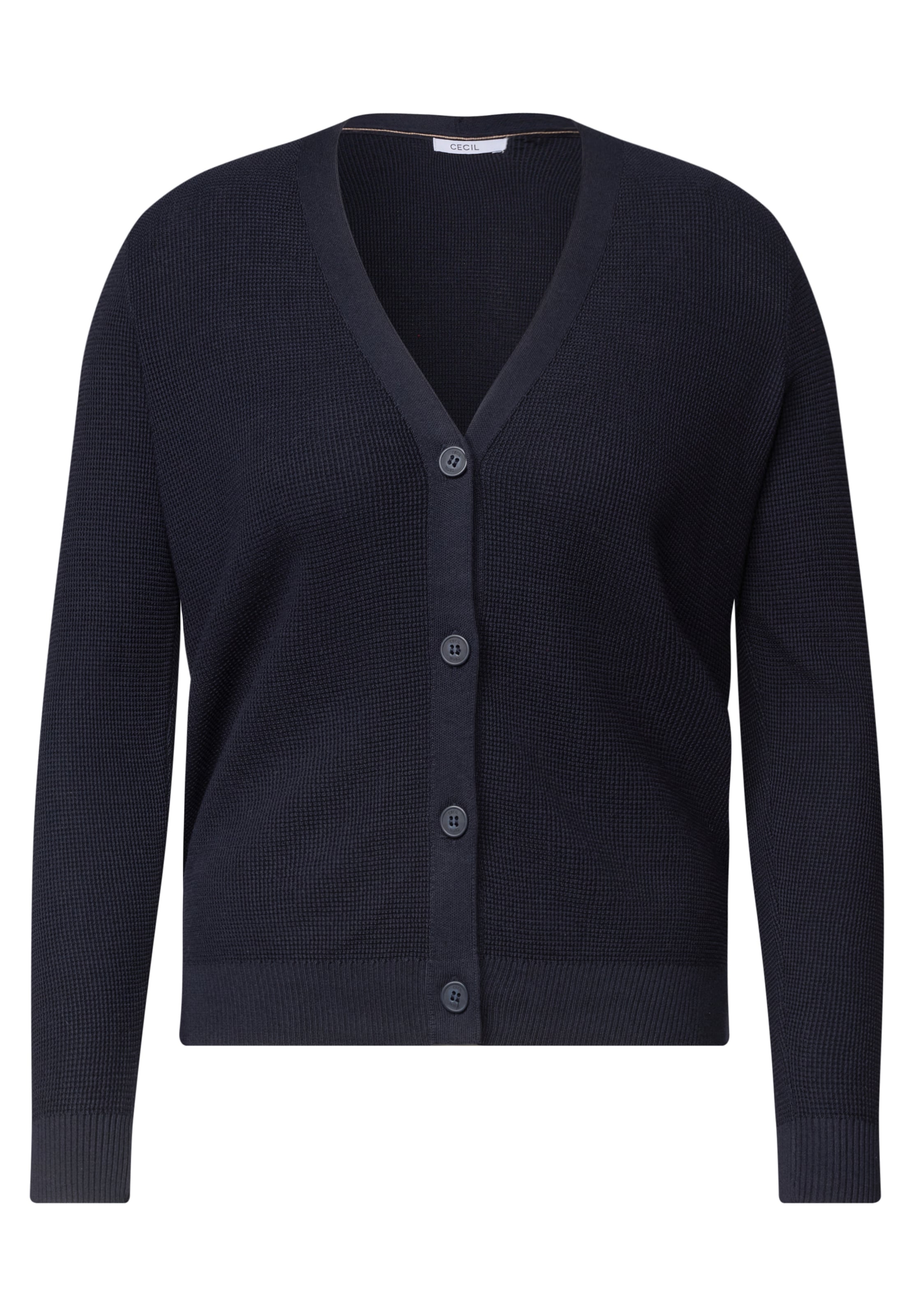 CECIL Knit Cardigan in Blue: front