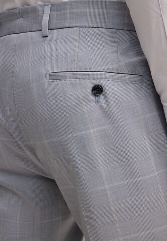 JOOP! Regular Bandplooibroek 'Rennet' in Blauw