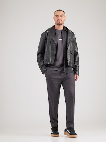 JACK & JONES Тениска 'JCOCLUB PHOTO' в сиво