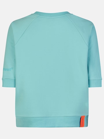 salzhaut Sweatshirt 'BAFF' in Blauw