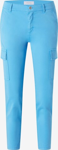 Coupe slim Pantalon cargo 'CICI' Angels en bleu : devant