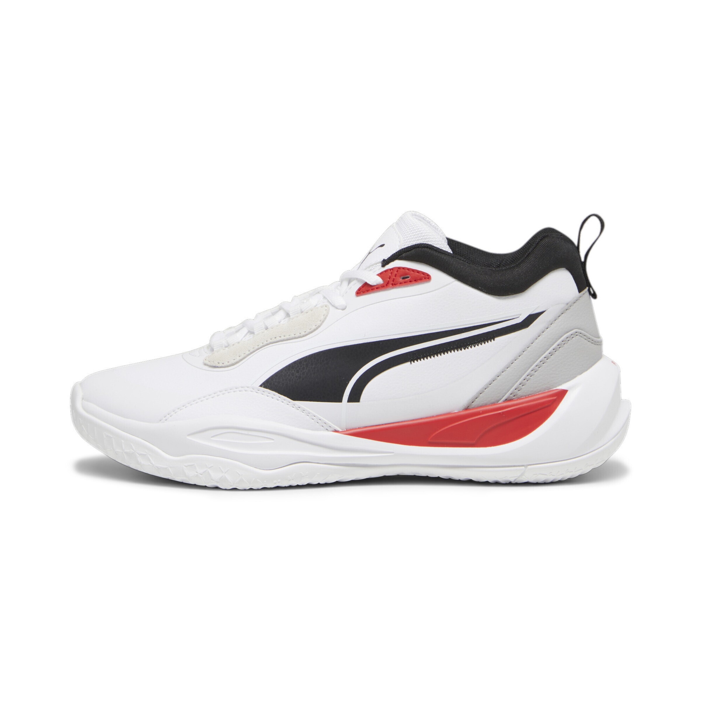 PUMA Athletic Shoes 'Playmaker Pro Plus' in White: front