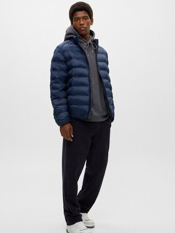 Pull&Bear Between-Season Jacket in Blue