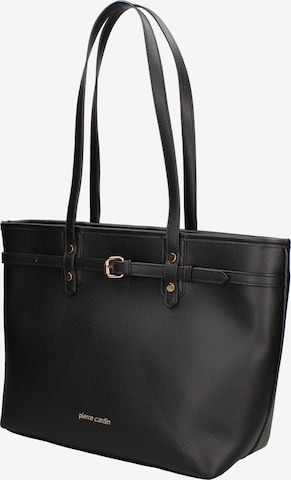 PIERRE CARDIN Schultertasche in Schwarz: Vorderseite