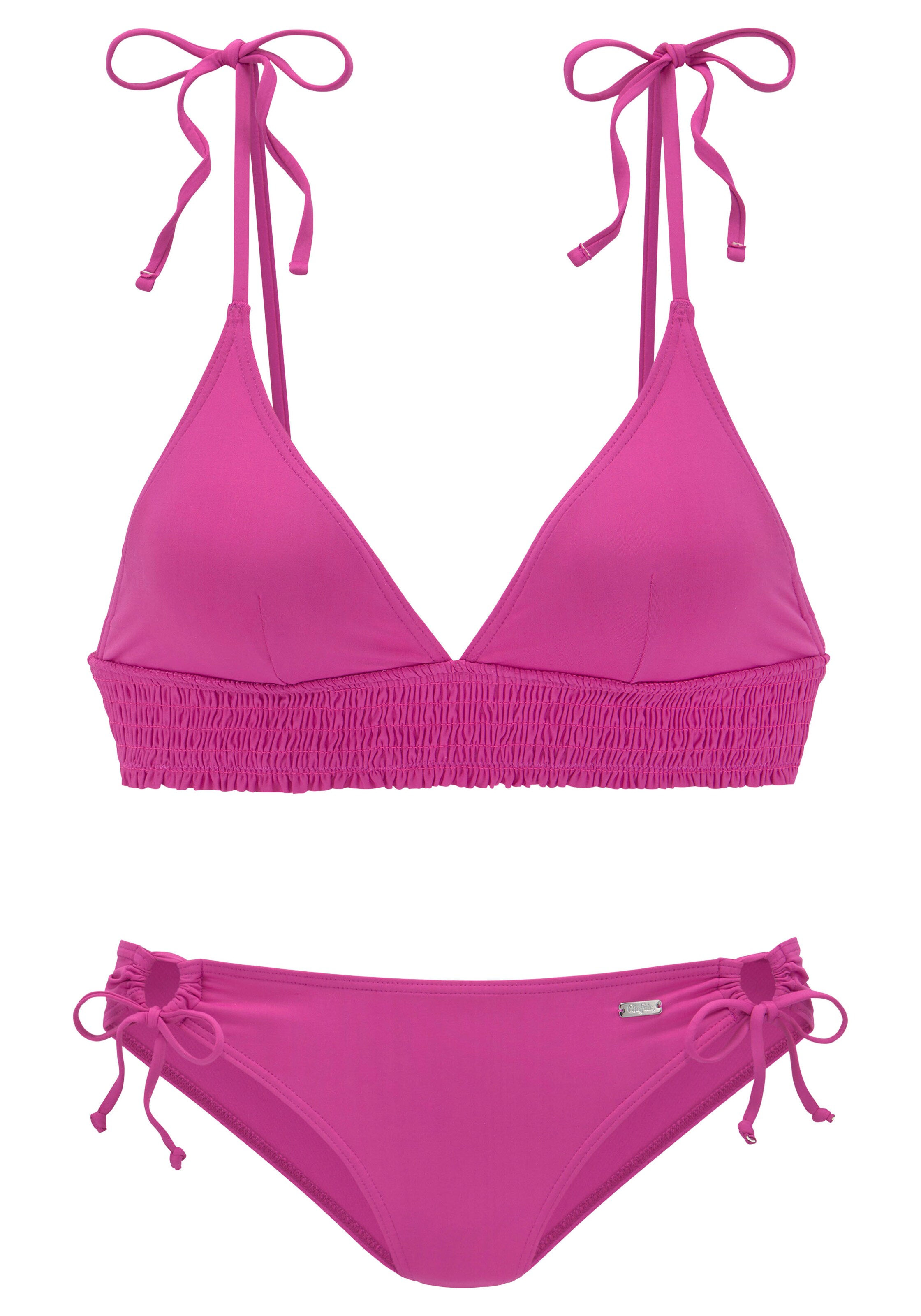 BUFFALO Triangen Bikini i rosa: framsida