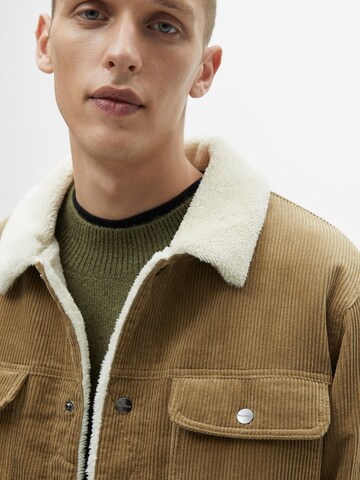 Pull&Bear Between-Season Jacket in Beige