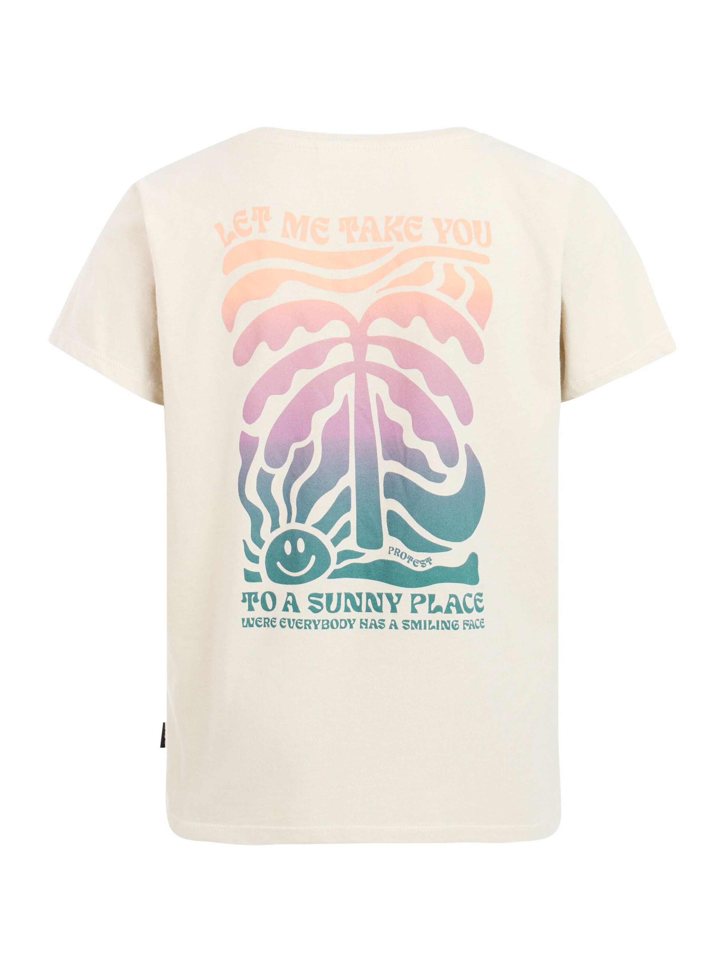 PROTEST Shirt 'PRTRoxo JR' in White