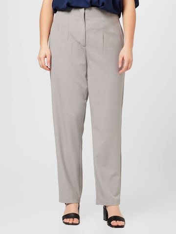 Vero Moda Curve Normální Kalhoty 'KIRA LOA' – šedá: přední strana