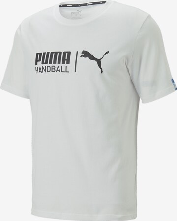 PUMA Performance Shirt in White: front