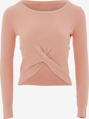 Pull-over NALLY en rose : devant